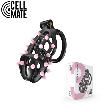 Pas cnoty FlexiSpike Chastity Cage Size 3 CELLMATE