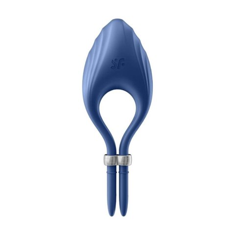 Pierścień erekcyjny Duelist Ring Vibrator Blue Satisfyer
