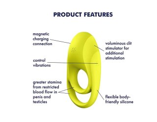 Pierścień erekcyjny z wibracjami Ring Spectaculat Duo Satisfyer