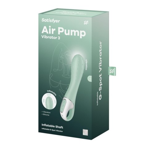 Pompowany wibrator Air Pump Vibrator 3 mint Satisfyer