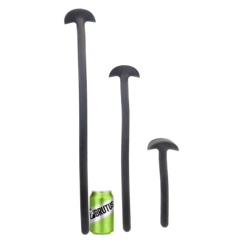 Sonda analna Gut Snake Liquid Silicone Plug Black M Brutus