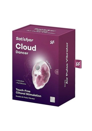 Stymulator łechtaczki Cloud Dancer red print Satisfyer
