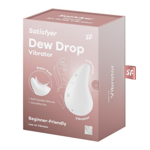 Stymulator łechtaczki Dew Drop white Satisfyer
