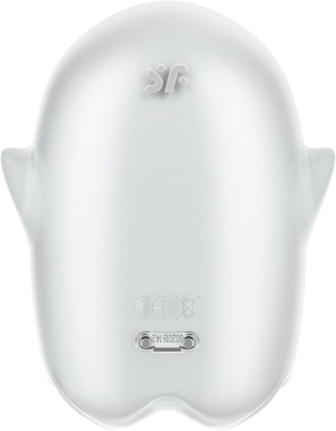 Stymulator łechtaczki Glowing Ghost White Satisfyer