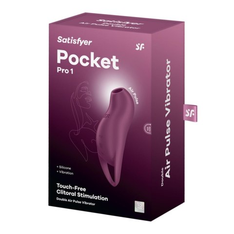 Stymulator łechtaczki Pocket Pro 1 purple Satisfyer