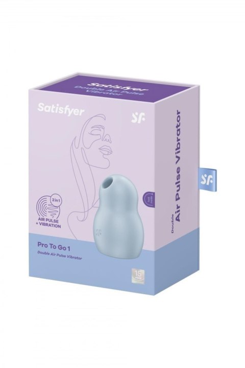 Stymulator łechtaczki Pro To Go 1 blue Satisfyer