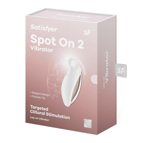 Stymulator łechtaczki Spot On 2 white Satisfyer