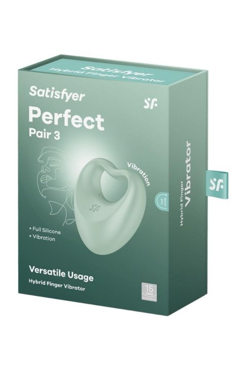 Wibrator 2w1 Perfect Pair 3 green Satisfyer