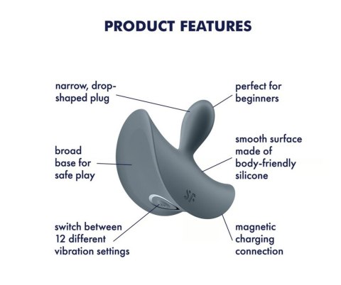 Wibrator analny Booty Absolute Beginners 2 Satisfyer