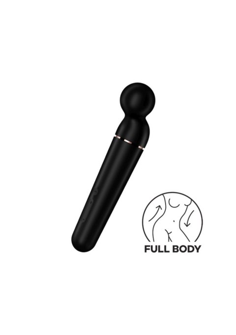 Wibrator różdżka Planet Wand-er black + rosegold Satisfyer