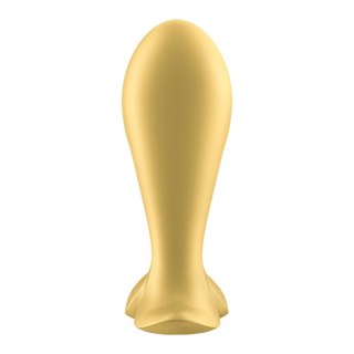 Wibrujący korek analny Intensity Plug gold Satisfyer