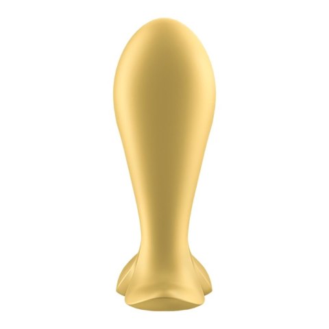 Wibrujący korek analny Intensity Plug gold Satisfyer