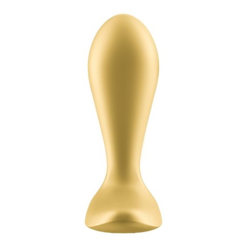 Wibrujący korek analny Intensity Plug gold Satisfyer