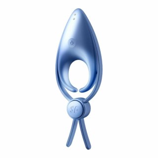 Wibrujący pierścień erekcyjny Sniper Blue Satisfyer