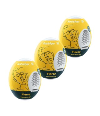 Zestaw masturbatorów Eggs set of 3 Fierce Satisfyer