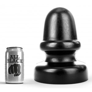 Korek analny AB54 Valve 18 x 14.5cm All Black