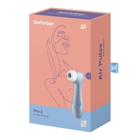 Stymulator łechtaczki Pro 2 blue Satisfyer
