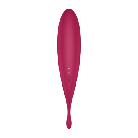 Wibrator wielofunkcyjny Twirling Pro Connect App dark red Satisfyer