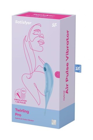 Wibrator wielofunkcyjny Twirling Pro blue Satisfyer