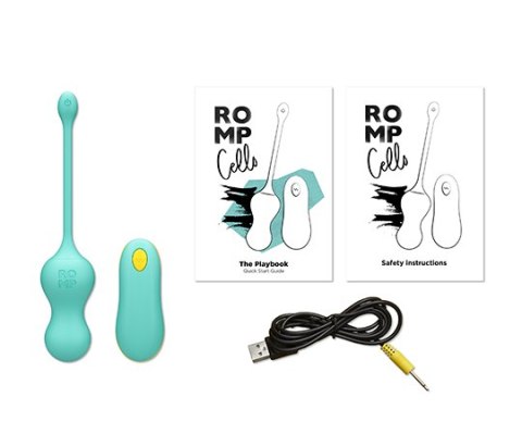 Wibrujące kulki Cello Mint Romp