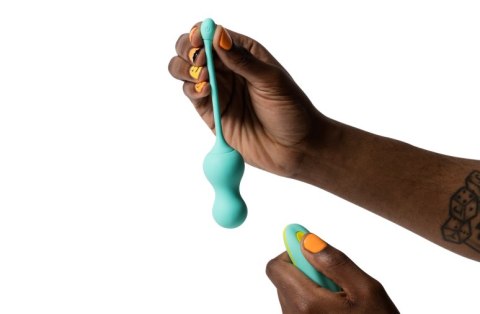 Wibrujące kulki Cello Mint Romp