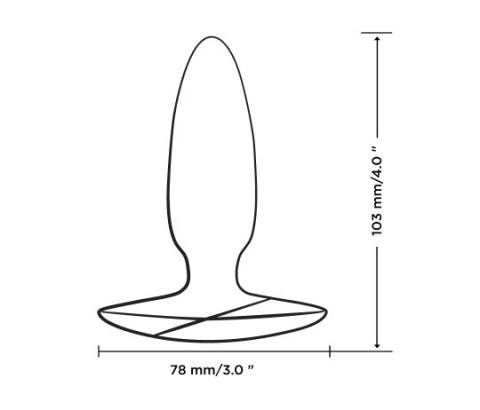 Wibrujący korek analny Bass Green Romp