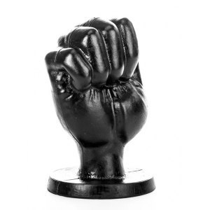 Korek analny AB92 Jordan 12 x 8cm All Black