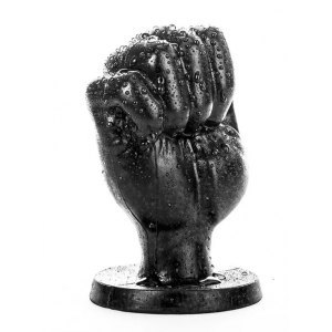 Korek analny AB92 Jordan 12 x 8cm All Black