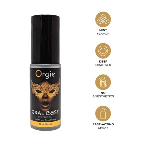 Spray Oralny Oral Ease Deepthroat 15ml Orgie