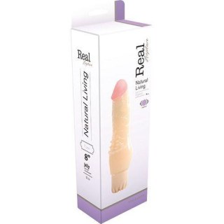 Wibrator-REALISTIC VIBRATOR REAL RAPTURE UPSET JELLY FLESH 8"