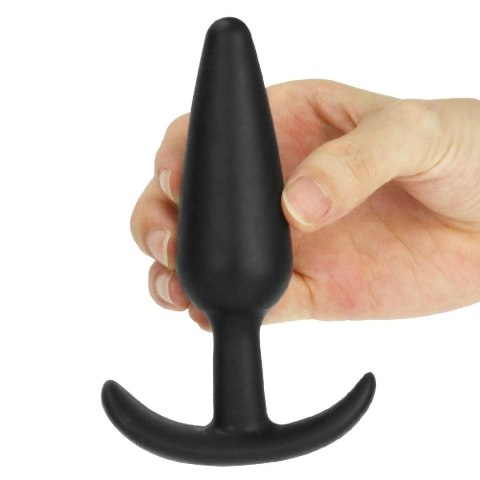 Korek analny z podstawą LURE ME L black