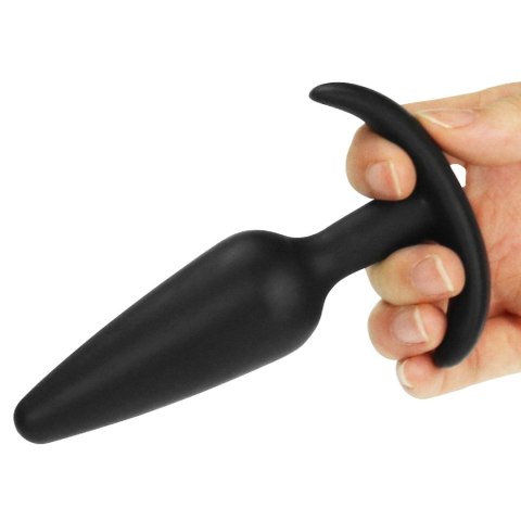 Korek analny z podstawą LURE ME L black