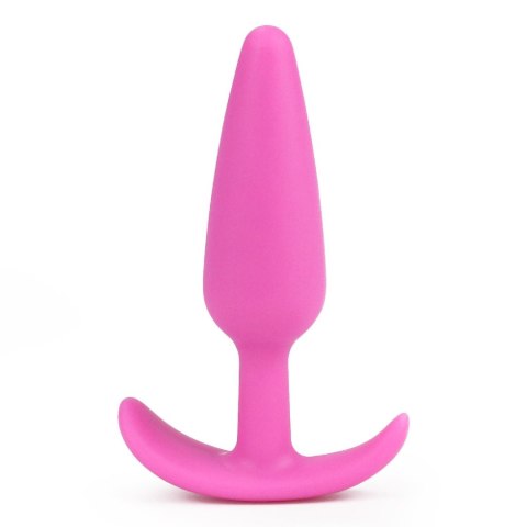 Korek analny z podstawą LURE ME 11 cm S Pink