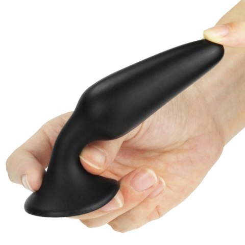 Korek analny LoveToy LURE ME S 11,5 cm black