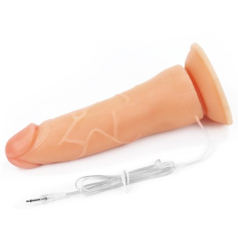 Strapon Easy Set 7.5'' z wibracjami TPE cielisty