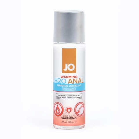 System JO - Anaal H2O Glijmiddel Warm 60 ml