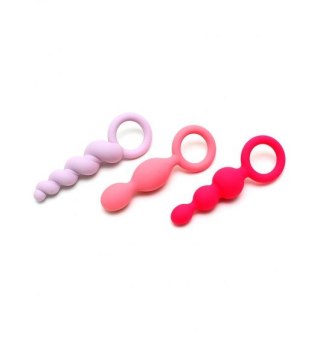 Korki Analne Zestaw Booty Call Colored Satisfyer