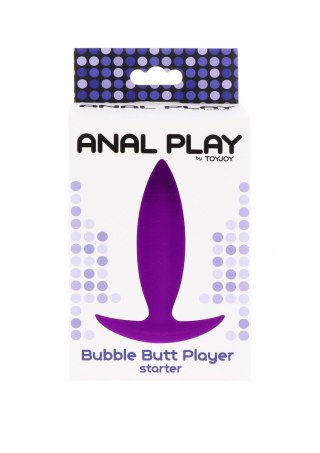 Korek analny Bubble Butt Player Purple