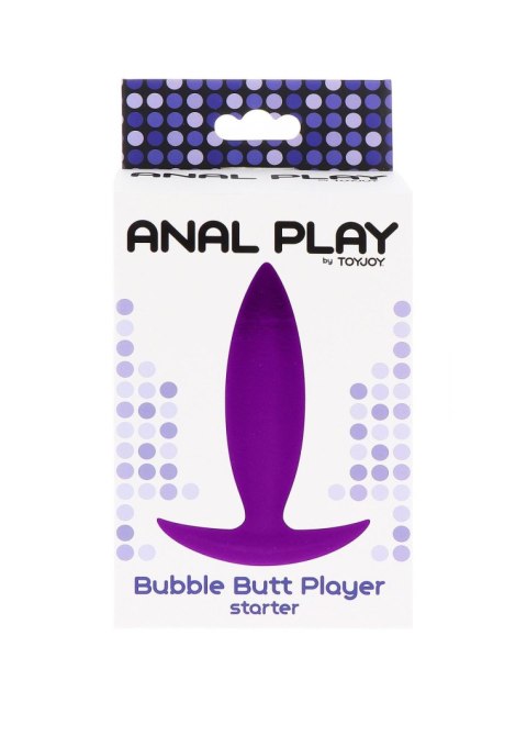 Korek analny Bubble Butt Player Purple