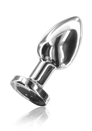 Korek analny z wibracjami The Glider Small 7,6 cm Silver