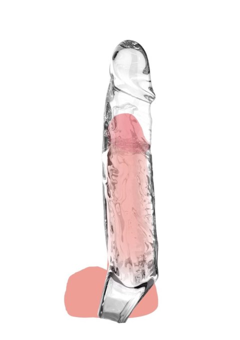 Nakładka na penisa Extension Sleeve Large Transparent