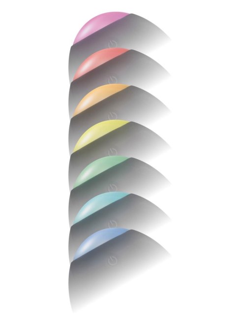 Pierścień erekcyjny z wibracjami Eclipse LED Scala