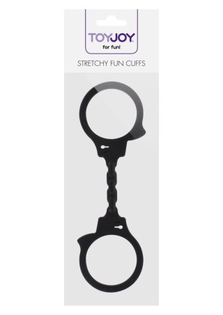Kajdanki Toyz4Lovers Stretchy Fun Cuffs Black