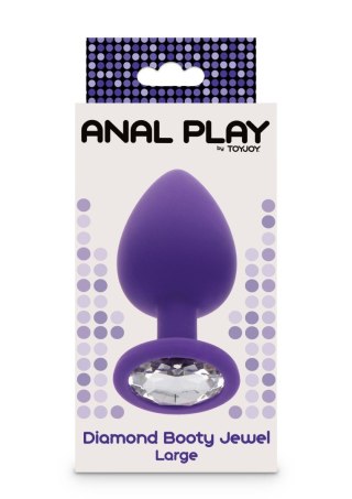Diamond Booty Jewel Large Purple