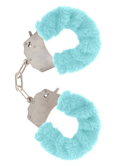 Kajdanki SCALA Furry Fun Cuffs Aqua