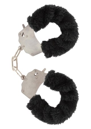 Kajdanki SCALA Furry Fun Cuffs Black