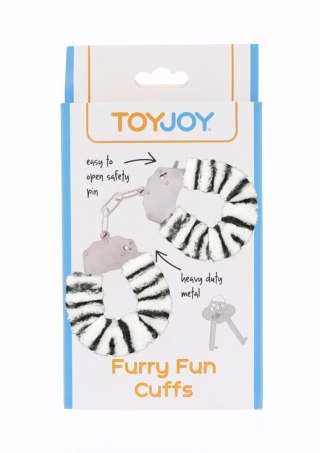 Kajdanki SCALA Furry Fun Cuffs Multicolor