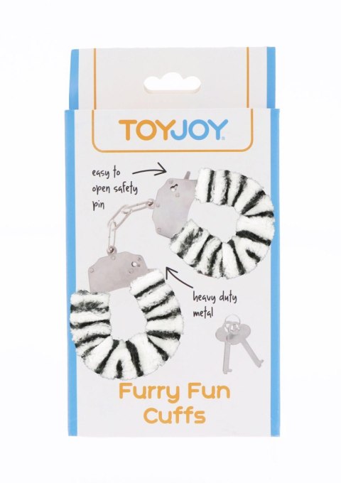 Kajdanki SCALA Furry Fun Cuffs Multicolor
