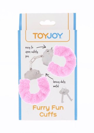 Kajdanki SCALA Furry Fun Cuffs Pink