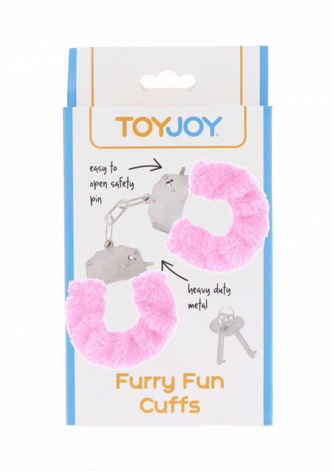 Kajdanki SCALA Furry Fun Cuffs Pink